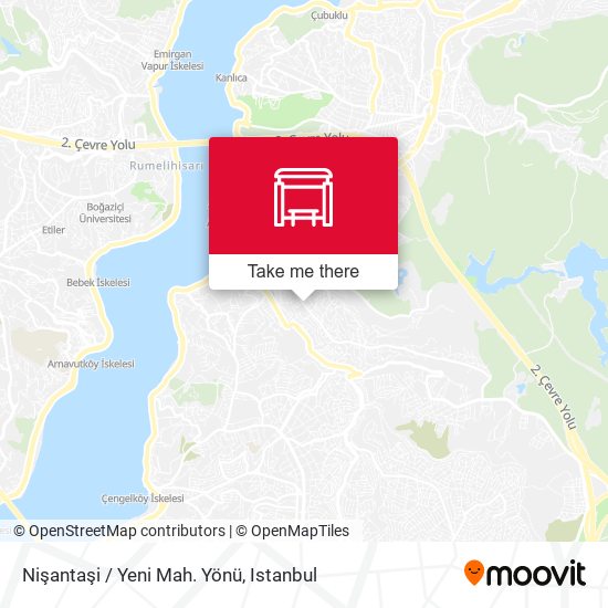 Nişantaşi / Yeni Mah. Yönü map