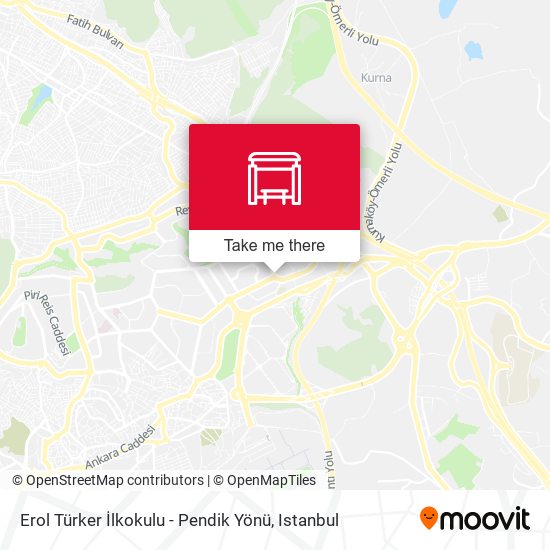 Erol Türker İlkokulu - Pendik Yönü map