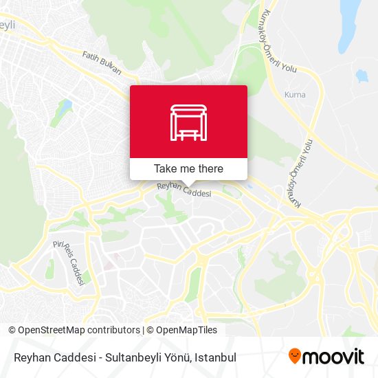 Reyhan Caddesi - Sultanbeyli Yönü map