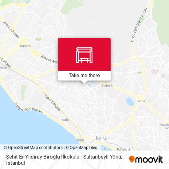 Şehit Er Yildiray Biroğlu İlkokulu - Sultanbeyli Yönü map