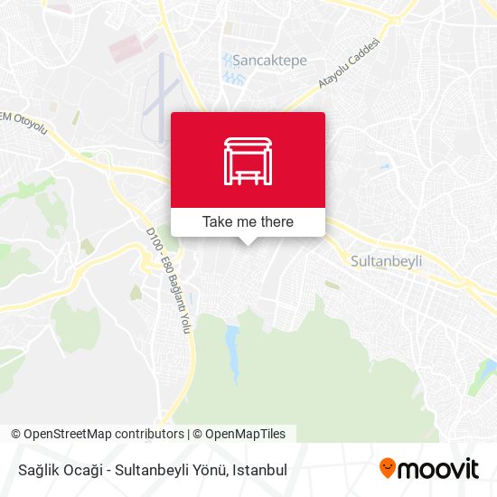 Sağlik Ocaği - Sultanbeyli Yönü map