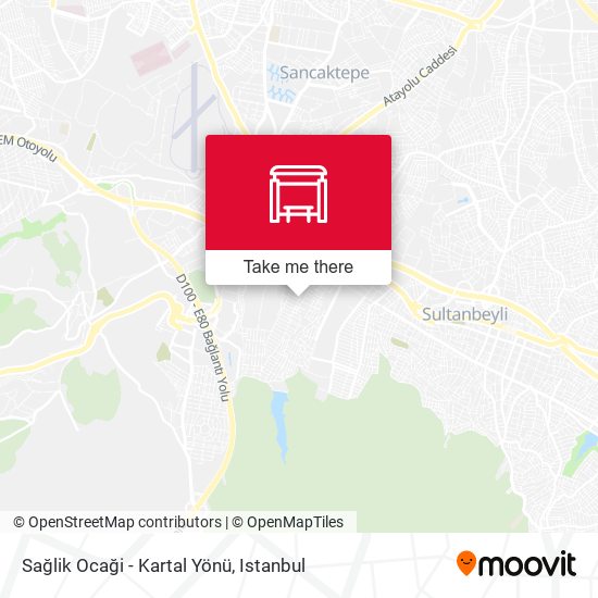 Sağlik Ocaği - Kartal Yönü map