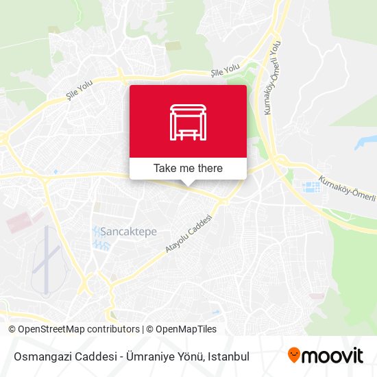 Osmangazi Caddesi - Ümraniye Yönü map