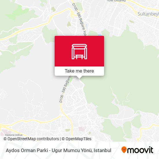 Aydos Orman Parki - Ugur Mumcu Yönü map