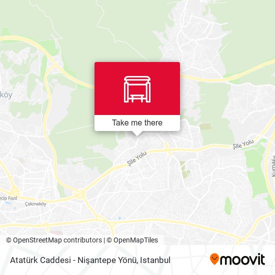 Atatürk Caddesi - Nişantepe Yönü map