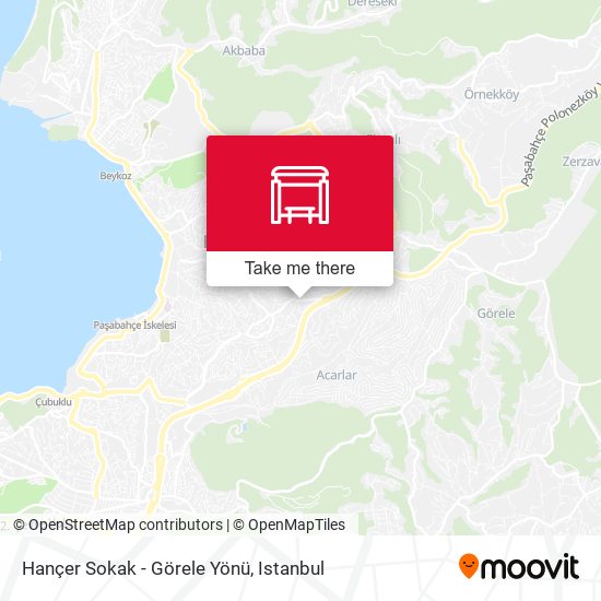 Hançer Sokak - Görele Yönü map