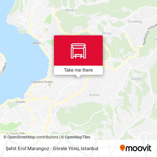 Şehit Erol Marangoz - Görele Yönü map