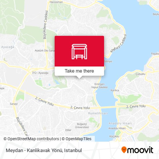 Meydan  - Kanlikavak Yönü map