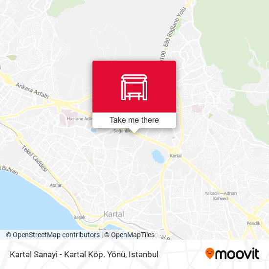 Kartal Sanayi - Kartal Köp. Yönü map