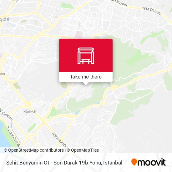 Şehit Bünyamin Ot - Son Durak 19b Yönü map