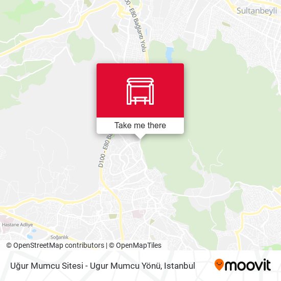 Uğur Mumcu Sitesi - Ugur Mumcu Yönü map