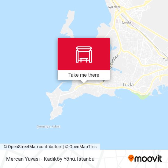 Mercan Yuvasi - Kadiköy Yönü map