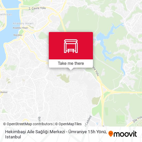 Hekimbaşi Aile Sağliği Merkezi - Ümraniye 15h Yönü map