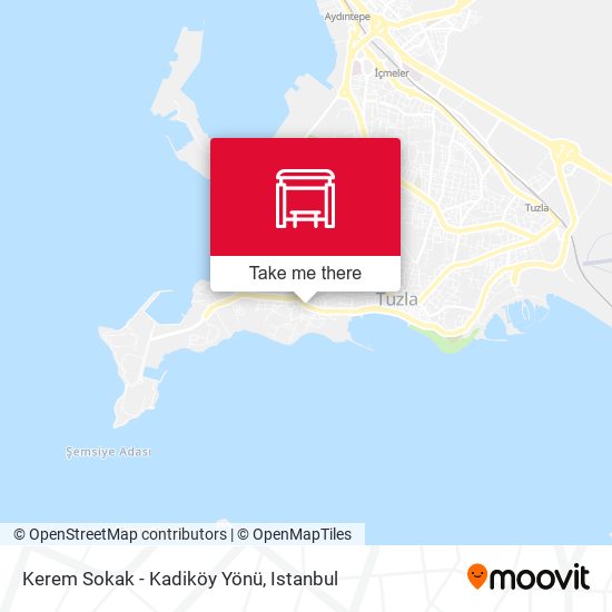 Kerem Sokak - Kadiköy Yönü map