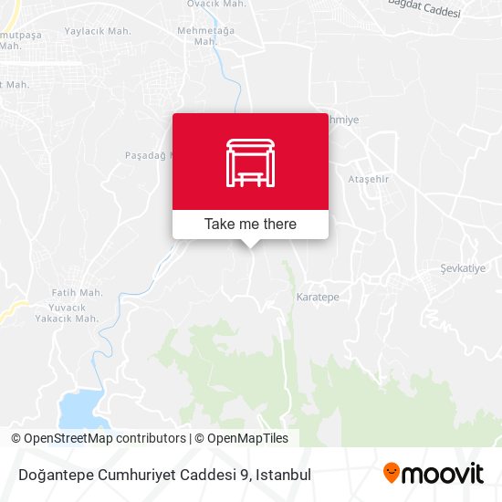 Doğantepe Cumhuriyet Caddesi 9 map