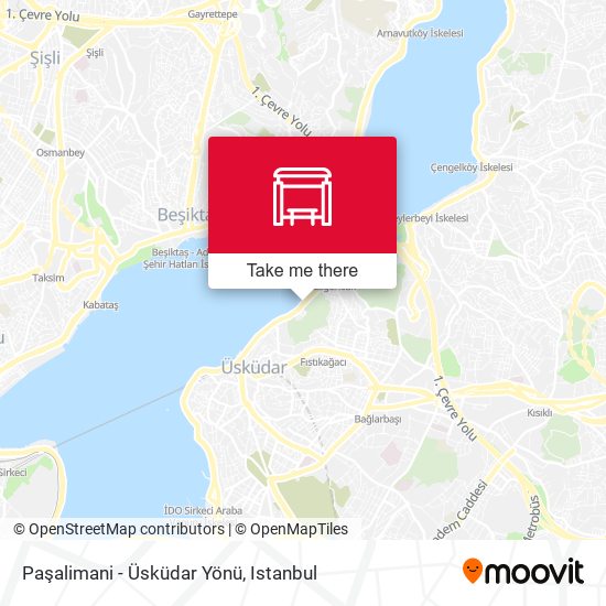 Paşalimani - Üsküdar Yönü map