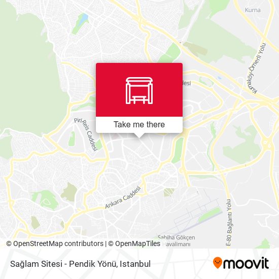 Sağlam Sitesi - Pendik Yönü map