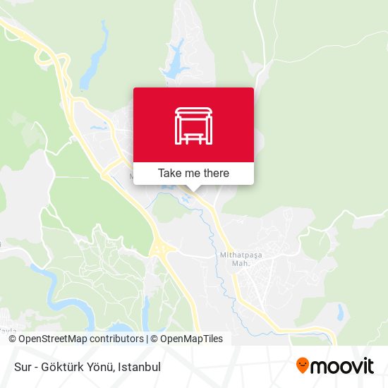 Sur - Göktürk Yönü map