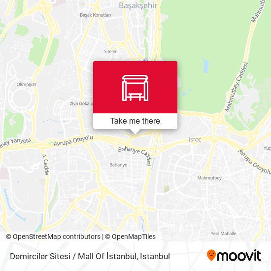 Demirciler Sitesi / Mall Of İstanbul map