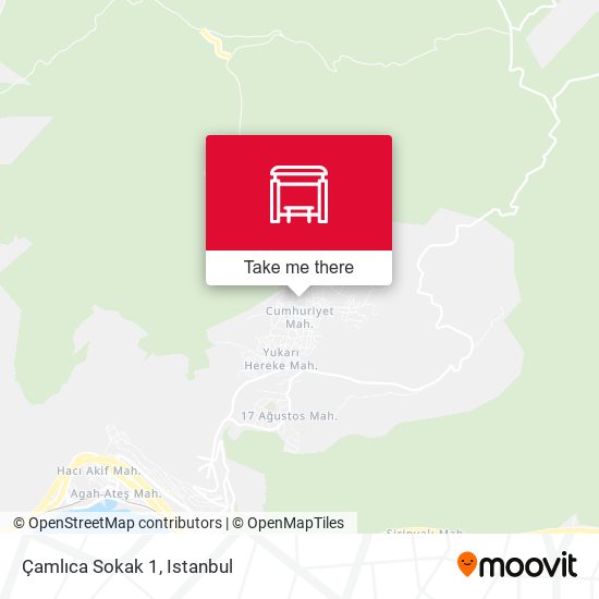 Çamlıca Sokak 1 map