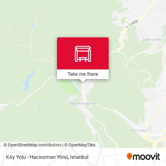 Köy Yolu - Haciosman Yönü map
