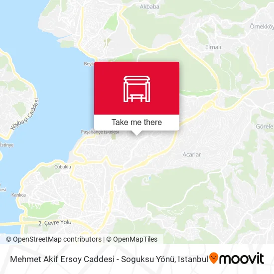 Mehmet Akif Ersoy Caddesi - Soguksu Yönü map