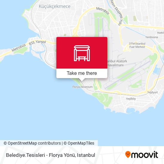 Belediye.Tesisleri - Florya Yönü map
