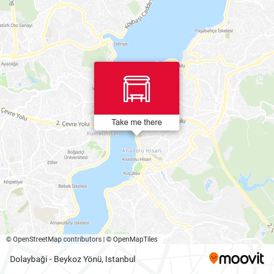 Dolaybaği - Beykoz Yönü map
