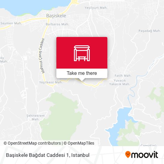 Başiskele Bağdat Caddesi 1 map