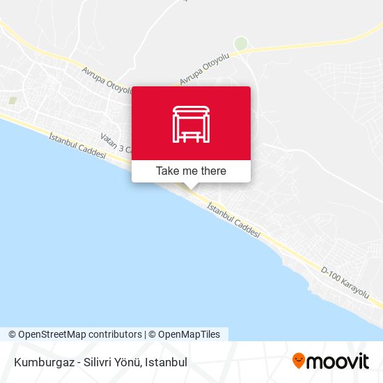 Kumburgaz - Silivri Yönü map