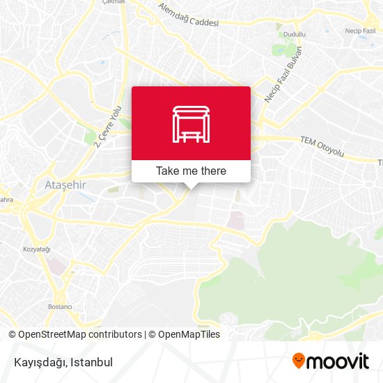 Kayışdağı map