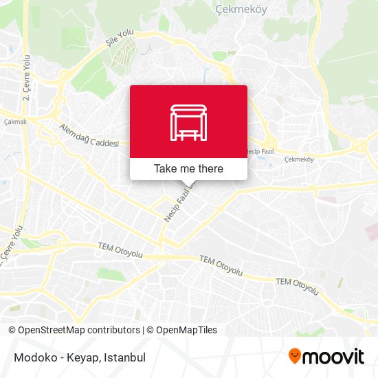 Modoko - Keyap map