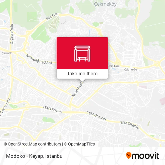 Modoko - Keyap map