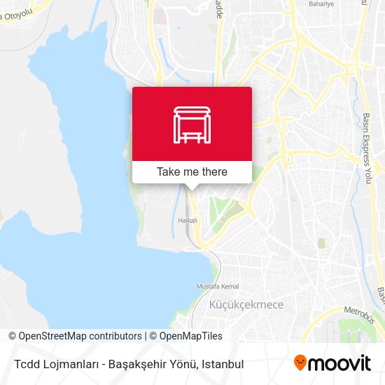 Tcdd Lojmanları - Başakşehir Yönü map