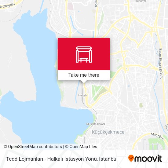 Tcdd Lojmanları - Halkalı İstasyon Yönü map