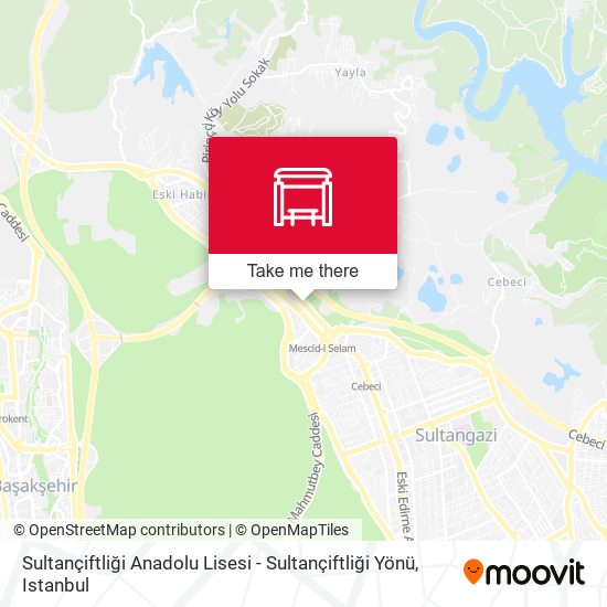 Sultançiftliği Anadolu Lisesi - Sultançiftliği Yönü map