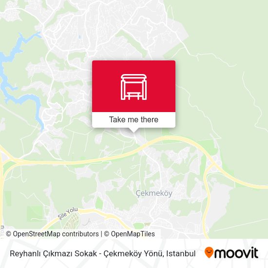 Reyhanlı Çıkmazı Sokak - Çekmeköy Yönü map