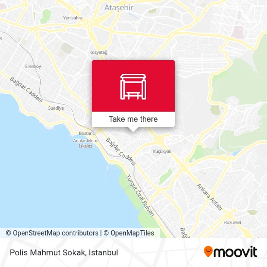 Polis Mahmut Sokak map