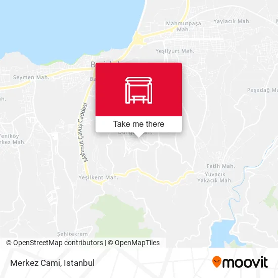 Merkez  Cami map