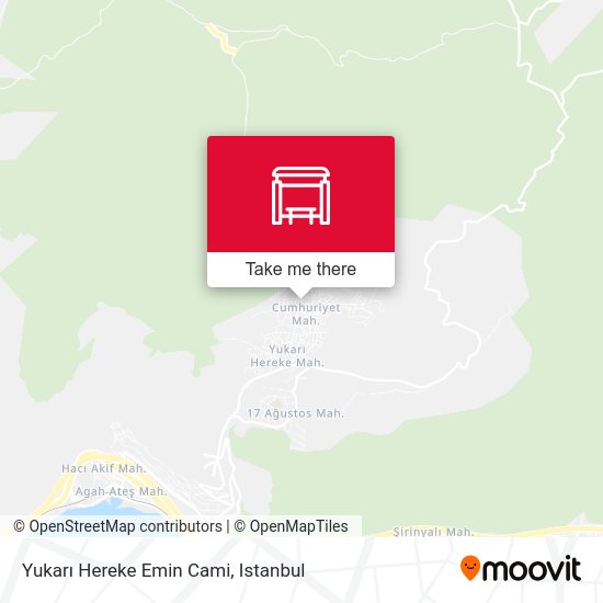 Yukarı Hereke Emin Cami map