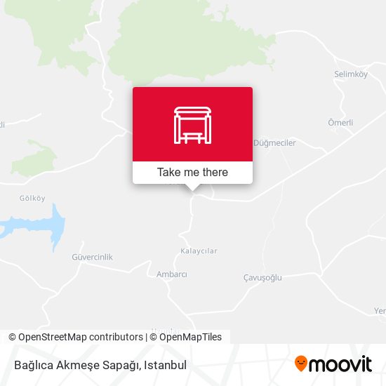 Bağlıca Akmeşe Sapağı map