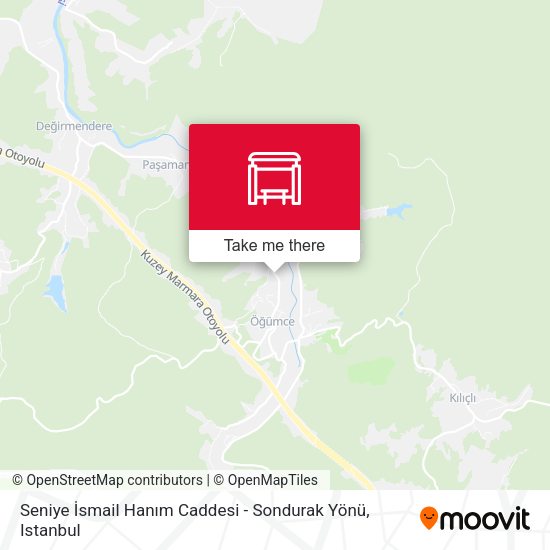 Seniye İsmail Hanım Caddesi - Sondurak Yönü map