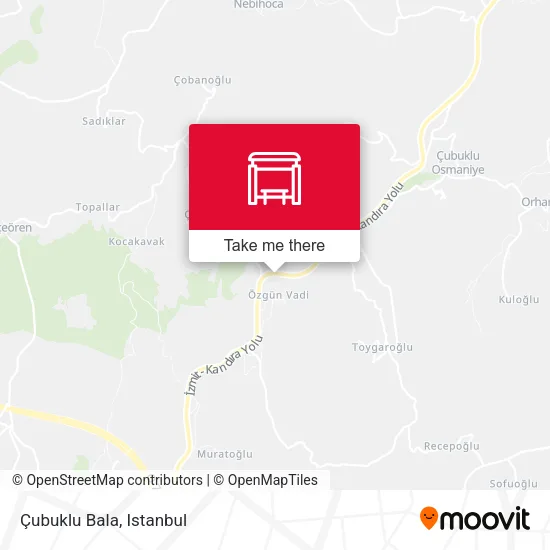 Çubuklu Bala map