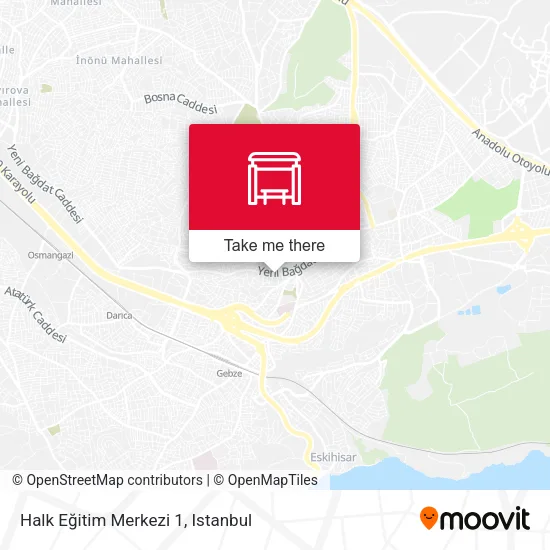 Halk Eğitim Merkezi 1 map