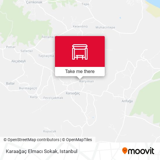Karaağaç Elmacı Sokak map