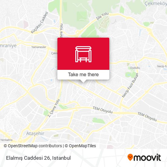 Elalmış Caddesi 26 map