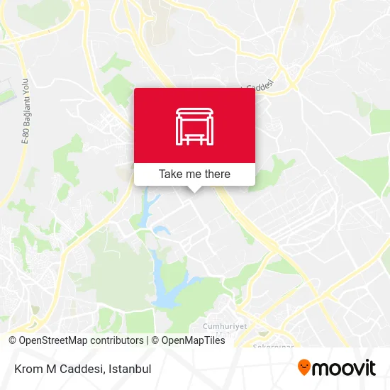 Krom M Caddesi map