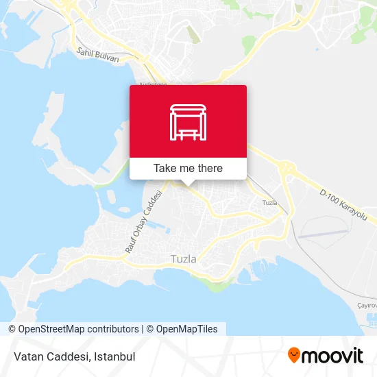 Vatan Caddesi map