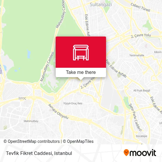 Tevfik Fikret Caddesi map
