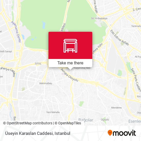 Üseyin Karaslan Caddesi map